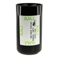 Motor Start Capacitors - 250VAC, 108-130uF | PN: 92A108B250BD4X