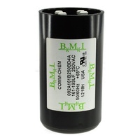 Capacitors | Motor Start Capacitor - 250VAC, 161-193uF | PN: 92A161B250BD4X