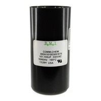 Capacitors | Start Capacitor 161-193 µF 330 VAC | PN: 92A161B330CE7X