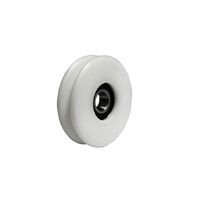Coolroom & Cabinet Hardware | CRH 75mm Square Profile Delrin Wheel | PN: A127X