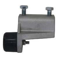 Coolroom & Cabinet Hardware | CRH Offset Adj Track Stop, Grey - RH | PN: A220RH