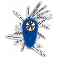 Anemometers | CPS Smart Tools Wireless Airlflow and Environmental Meter | PN: ABM-200