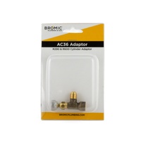Industrial Controls - Hand Valves | Cylinder Adaptor - Suits R290 and R600 Cylinders | PN: AC36