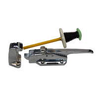 Coolroom & Cabinet Hardware | CRH Safety Latch Set, 44mm-60mm Offset | PN: AH-1178