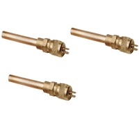 Service Access Valves | CPS 1/4" Schrader Access Valve - 100 Pack | PN: AV4RB