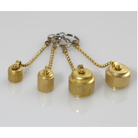 Manifold & Gauge Sets | CPS Brass Caps | PN: AVCVAC
