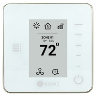 Zoning - MHI | Mitsubishi Heavy Industries Airzone VAF Wired Think Controller - White | PN: AZVAFTHINKCB