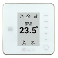 Zoning - MHI | Mitsubishi Heavy Industries Airzone VAF Wired Think Controller - Black | PN: AZVAFTHINKCN