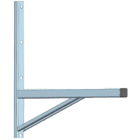 Pipe Support Systems | Freddox Cantilever Bracket Set 800mm Heavy Duty (Set of 2) | PN: CANTILEVER-800SP