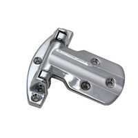 Coolroom & Cabinet Hardware | CRH Adjustable Hinge 19mm - 25mm Offset | PN: CRH40X