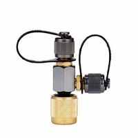 General Service Tools | 1/4" FL Mega Seal Charging Tee Fitting | PN: CTEE14