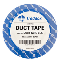 Tapes | Freddox Duct tape Black | PN: DUCT-TAPE-BLK