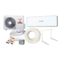 Split System Bundles | MHI Avanti Reverse Cycle Split System Air Conditioner - 5.0kW - Wall Install Kit | PN: DXK18ZSA-W-SET-WALL