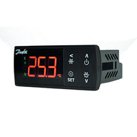 Electronic Cont - Other | ERC 213 Danfoss Refrigeration Controller 3 relays, 2 temp. probes | PN: ERC213