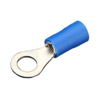 Terminals & Connectors | Blue Insul Flag Term 6.4Mm | PN: FIFQC2-6.4