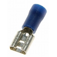 Terminals & Connectors | Blue Insulated Quick Connector | PN: FIQC2-6.4/K