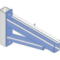 Pipe Support Systems | Bracket 470-500mm | PN: FM158-500