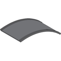 Pipe Support Systems | Isolation Barrier Black Rubber | PN: FM2600B
