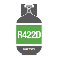 Refrigerant - R422d | R422D 60kg Refrigerant | PN: H422D060