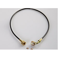 Charging Hoses | CPS Premium Pressure Control Hose 45cm 1/4" STR x 90 | PN: HHC18S