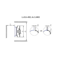 Motors - Axial Motors < 500mm | EBMPAPST ACCESSORY INLET CONE FOR RADIAL MOTORS | PN: INLETCONE190