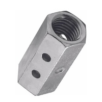 Pipe Support Systems | Threaded Rod Coupler 10Mm | PN: J206M10Z