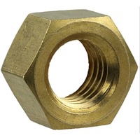Pipe Support Systems | Hex Nuts Brass 3/8 | PN: JN38BRS