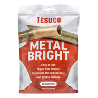 Penetrate, Clean & Protect | Metal Bright Sachet Cleaner & Rust Remover Pack of 20 Sachets | PN: MBS20