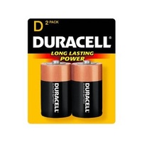 Service Consumables - Other | Battery Dura Alk D Size 2 Pack | PN: MN1300B2