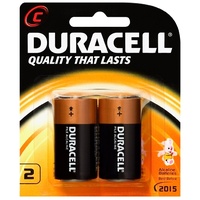 Service Consumables - Other | Battery Dura Alk C Size 2 Pack | PN: MN1400B2
