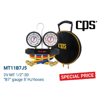 Manifold & Gauge Sets | CPS Workingman Manifold Set (R-410A & R32) | PN: MT11B7J5