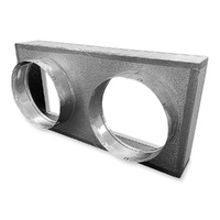 Return Air Boxes | Return Air Plenum P3 Gree GUD IV 12/14/16kw RAP 326mm x 1170mm - 2 x 400mm | PN: P3RPG326X11702X400