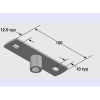 Pipe Support Systems | Threaded Rod Hanger - Centre Flat Hanger | PN: PECMP10