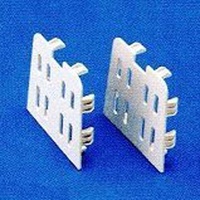Pipe Duct - Inaba | Plarock End Cover Set-Ivory | PN: PRC351N