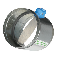 Dampers & Zone Motors | 400 Dia Motorised Zone Damper 240 Volt | PN: QZD16240V
