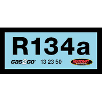 Service Consumables - Other | sticker | PN: REFSTICK-R134A