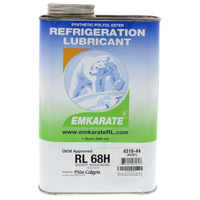 Oils - Polyolester | Poe Hfc/Hcfc Refrigerants | PN: RL68H-0.9LTR