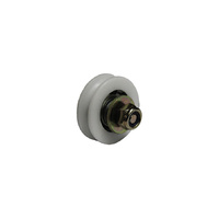 Coolroom & Cabinet Hardware | 50mm Nylon U Profile Wheel & Axle | PN: SC4-051