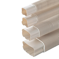 Pipe Duct - Inaba | 800mm Flexible Ell with End Cuffs 100mm - Black | PN: SF100800K