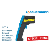 Elect Test Equip - Other | Sauermann Infrared thermometer, Integrated LCD screen | PN: SITI3