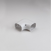 Pipe Duct - Inaba | White Flat Elbow | PN: SK77W