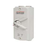 Isolators & Switches | Tesla Large Isolator - 1 Pole 32A | PN: TESTWIS1P35L