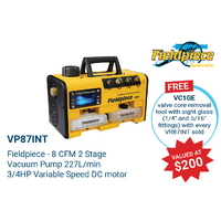 Vacuum Pumps | Fieldpiece Vacuum Pump for Air Conditioning & Refrigeration | PN: VP87INT