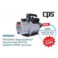 Vacuum Pumps | VPS6DAV Pro-Set® 6 CFM Sparkless Ignition Proof Vacuum Pump