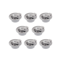 Bosch Dishwasher Lower Basket Wheel 8 Pieces | Suits: SGI4705AU/17 SGI4715AU/32 SGS4352AU/30 SGS55M98AU/76 SGU55E15AU/15 SMS63MO8AU/50