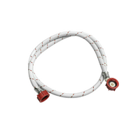 Universal Washing Machine Hot Water Inlet Hose 1.35MT Red Nuts | Suits: 22S650K*03 22S650K*01 22S751J*01 22S752J*01 22S741J*01 22S750J*01 22S741J*02