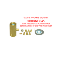Electrolux Cooktop Converstion Kit 540 LP (Propane) | Suits: GUJ412WNG