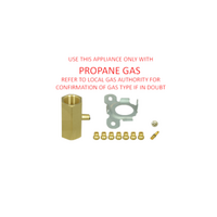 Chef, Westinghouse Oven Conversion Kit LP Propane - 0609100369 | Suits: 94000183516 94300088816 94300088916 WFE517SA 940001824 94000183217 94000183317