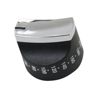 Belling Oven Temperature Knob - 900DFT AU | Suits: BR900DFHJ BR900DFIB BR900DFMG BR900DFPB BR900DFRC BR900DFRENG/LP BR900DFSILS BR900DFWB BR900DFWHNG/