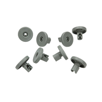 Dishlex Dishwasher Lower Basket Wheels Global 8 Pieces - 50286965-00/4 | Suits: DX301 DX301SK